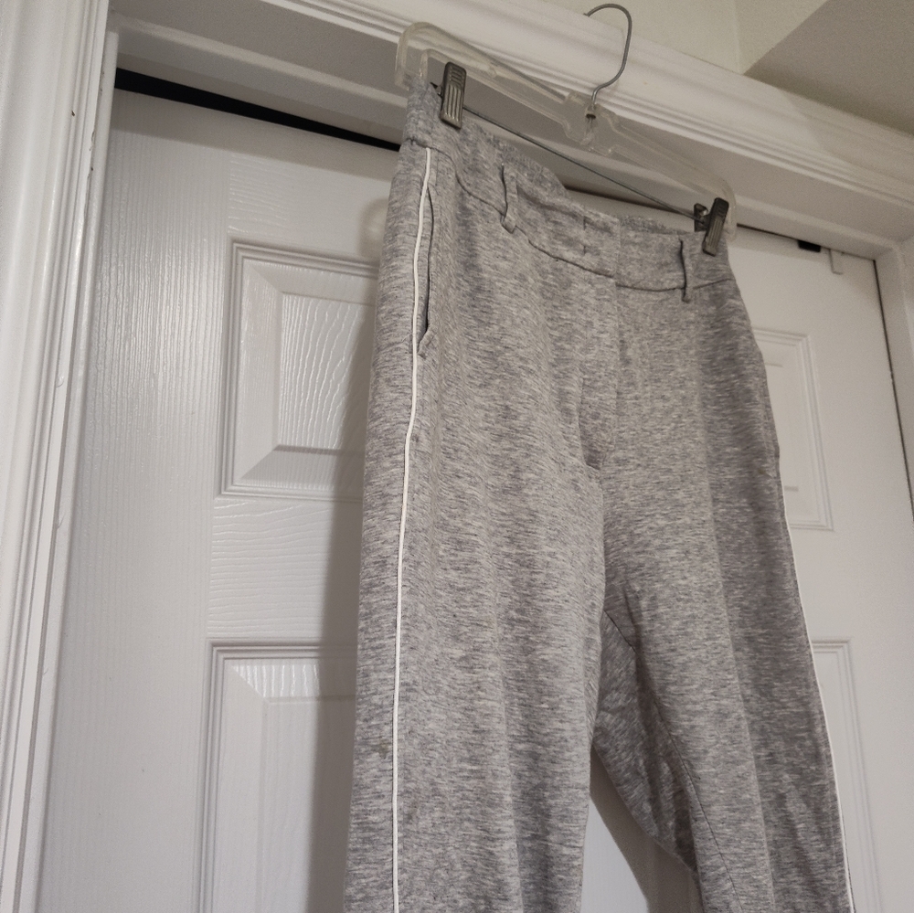 Peserico Gray Cropped Tapered Pants - Picture 6 of 11